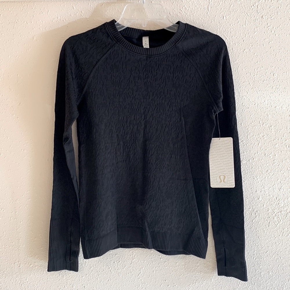 New lululemon Rest Less Pullover black